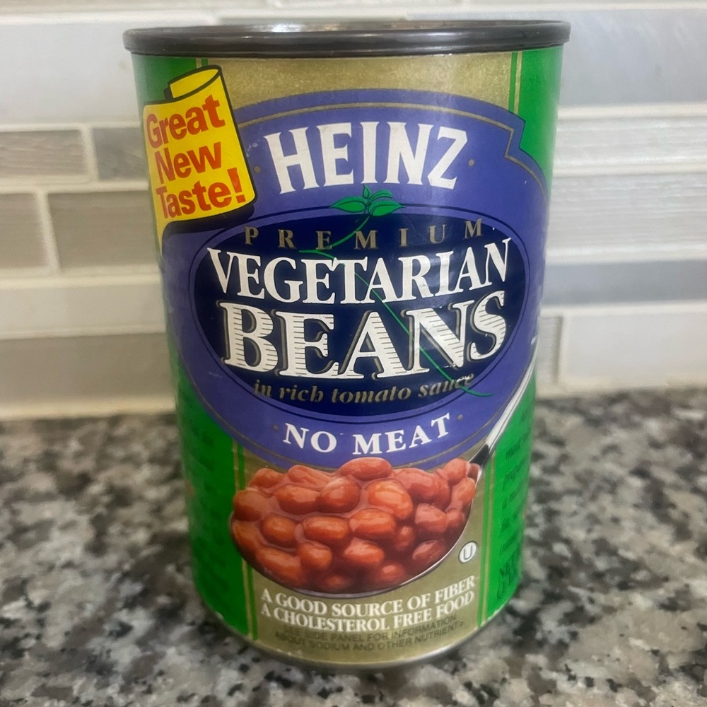 Heinz Vegetarian Beans Secret Stash Tin Can Safe Hidden Storage